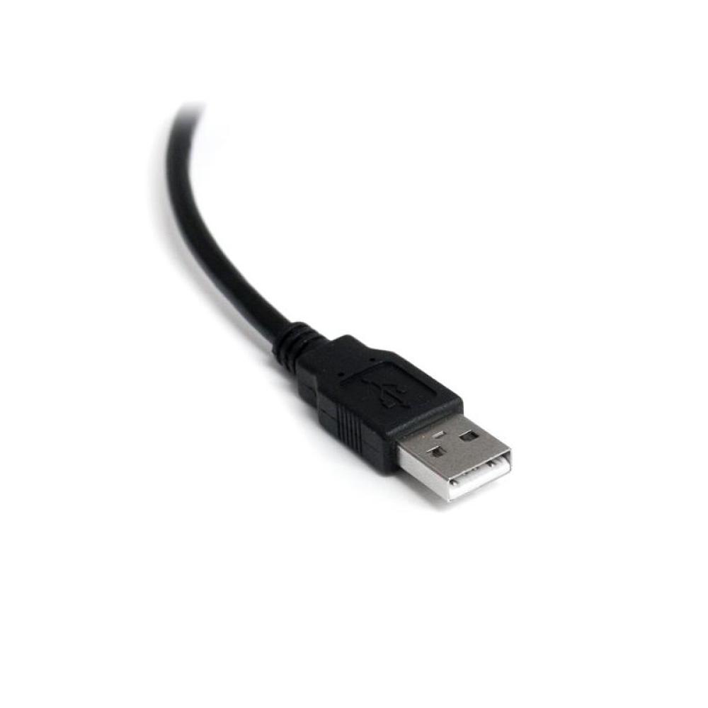 StarTech.com - Cable Adaptador 2,5m USB a 1 Puerto Serie Serial RS232 DB9 FTDI Aislamiento Óptico