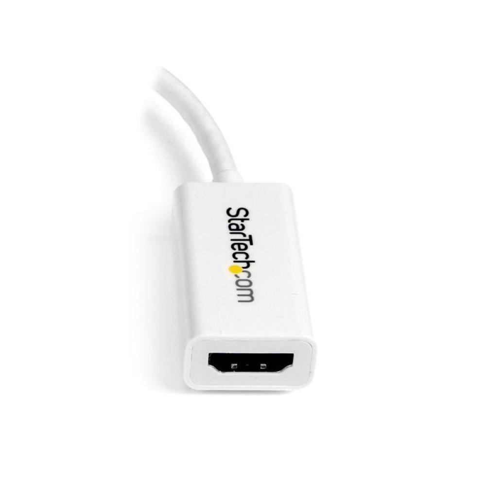 StarTech.com - Conversor de Vídeo Mini DisplayPort a HDMI con Audio – Adaptador Activo MDP 1.2 para MacBook Pro – 4K @ 30Hz - Bl
