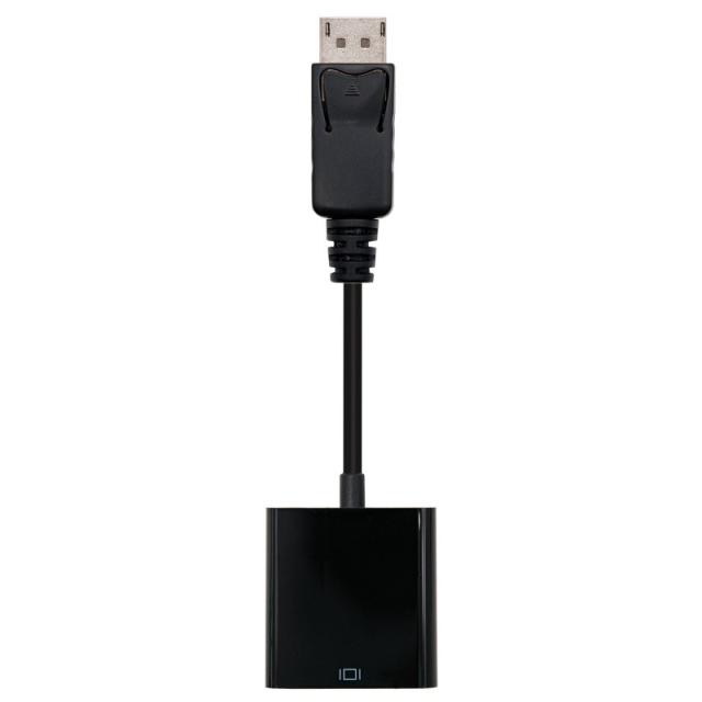 Nanocable - Conversor DisplayPort a sVGA, DisplayPort/M-sVGA/H, Negro, 15 cm