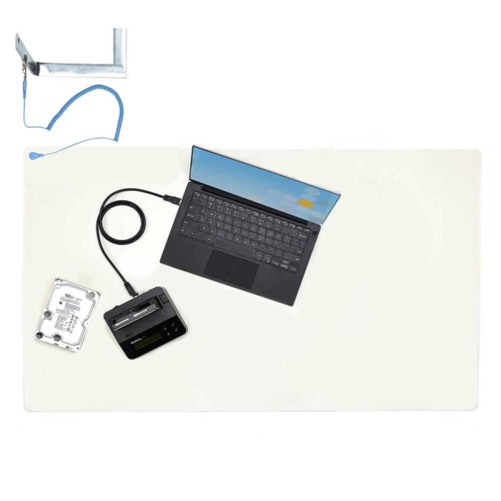 StarTech.com - Alfombrilla Antiestática, Superficie Antiestática para la Reparación de Electrónicos para Me - LG-ANTI-STATIC-MAT