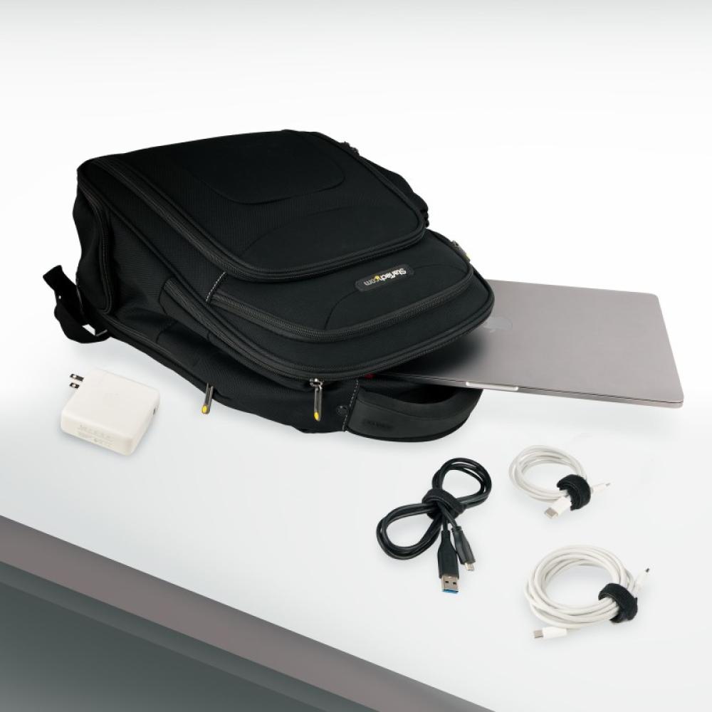 StarTech.com - Bridas de 15cm de Gancho y Bucle - Paquete de 50 - Tiras/Envolturas Reusables para Gestión de Cableado - Cintas A