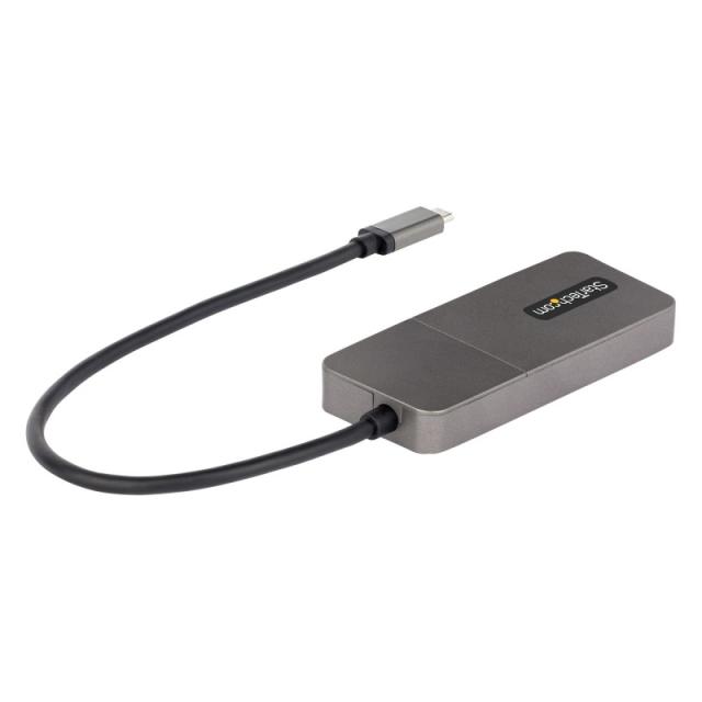 StarTech.com - Adaptador USB-C de 3 Puertos Multimonitor - Hub MST USB Tipo C a 3 Puertos HDMI - Divisor Multiplicador DP Triple