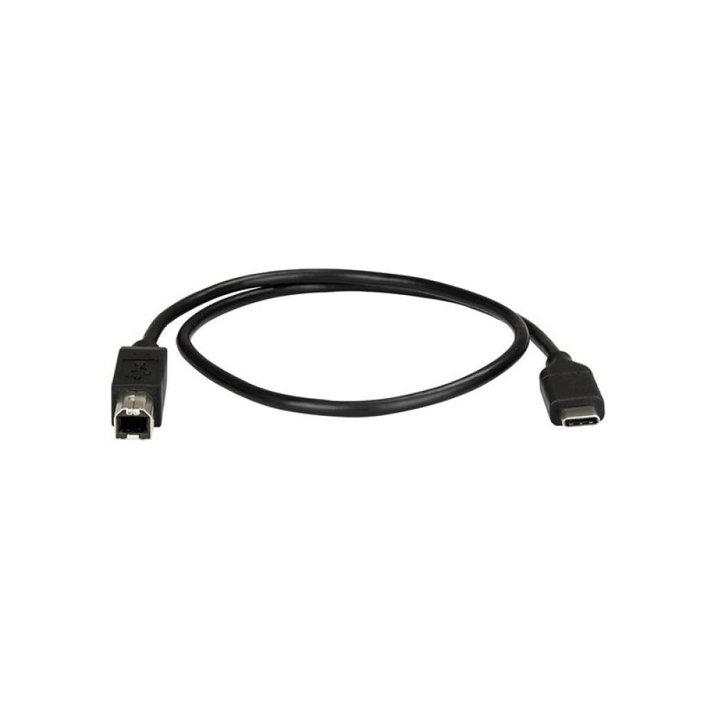 StarTech.com - Cable de 50cm USB-C a USB-B de Impresora - Cable Adaptador USB Tipo C a USB B