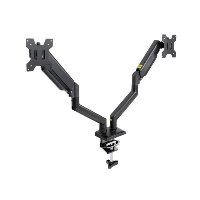 TooQ - DB1434TNR-B soporte para monitor 86,4 cm (34") Escritorio Negro