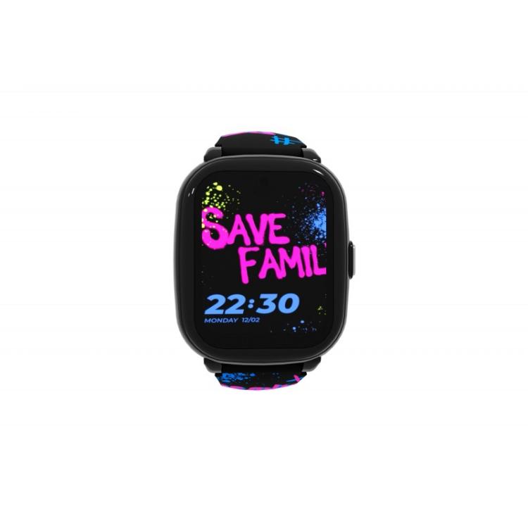 SaveFamily - Iconic Plus 2 4,52 cm (1.78") 40 mm Digital Pantalla táctil 4G Negro Wifi GPS (satélite) - 8437026689360