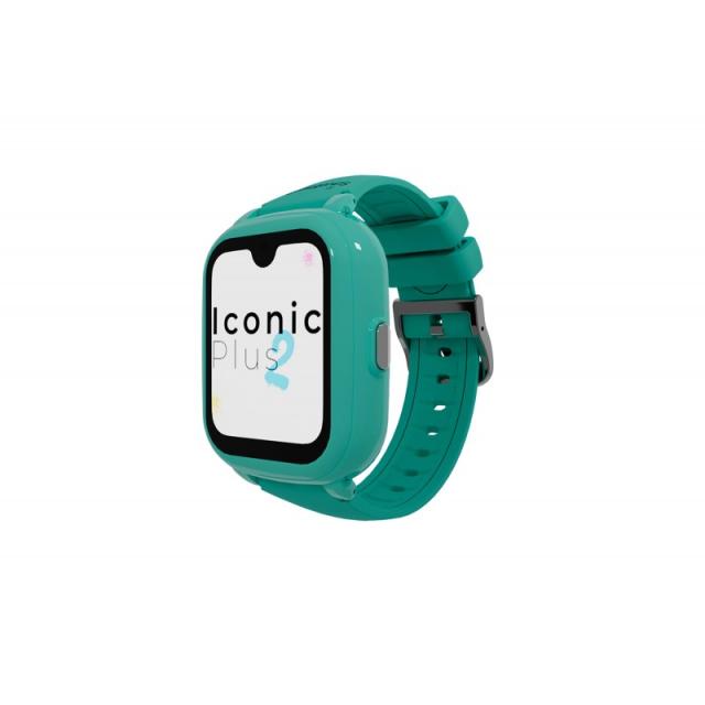 SaveFamily - Iconic Plus 2 4,52 cm (1.78") 40 mm Digital Pantalla táctil 4G Color menta Wifi GPS (satélite)