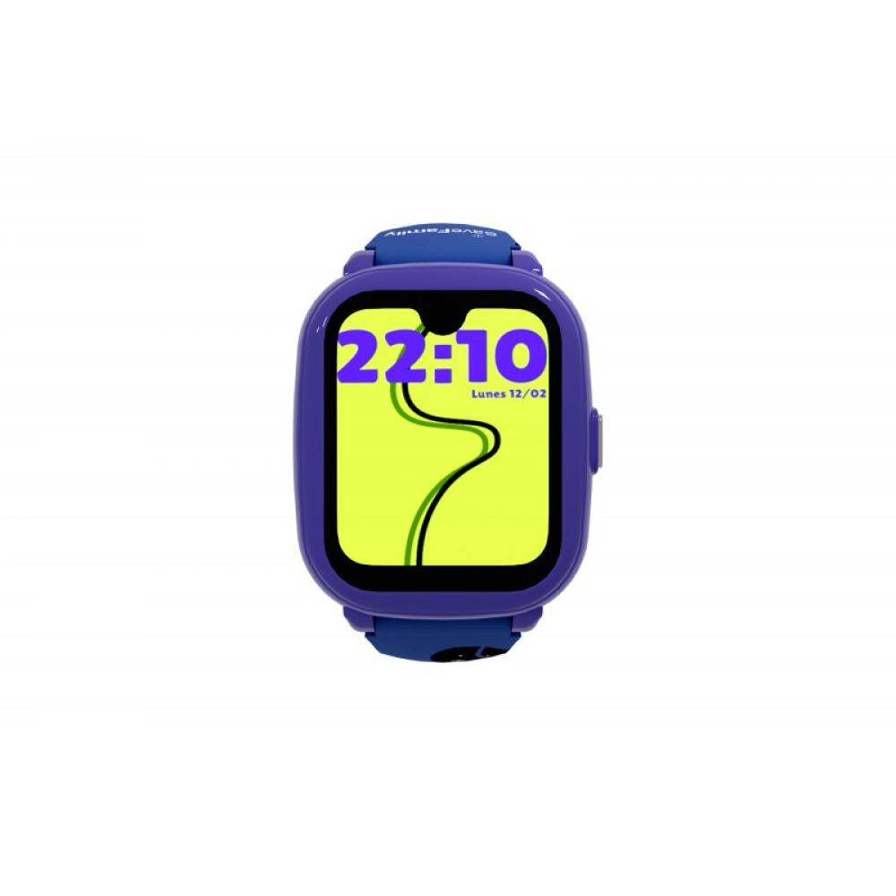 SaveFamily - Iconic Plus 2 4,52 cm (1.78") 40 mm Digital Pantalla táctil 4G Azul Wifi GPS (satélite) - 8437026689346