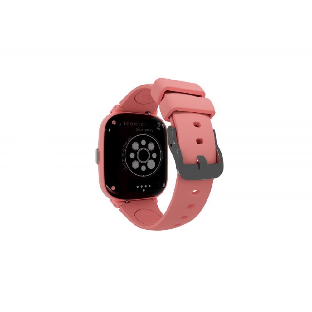 SaveFamily - Iconic Plus 2 4,52 cm (1.78") 40 mm Digital Pantalla táctil 4G Rosa Wifi GPS (satélite)