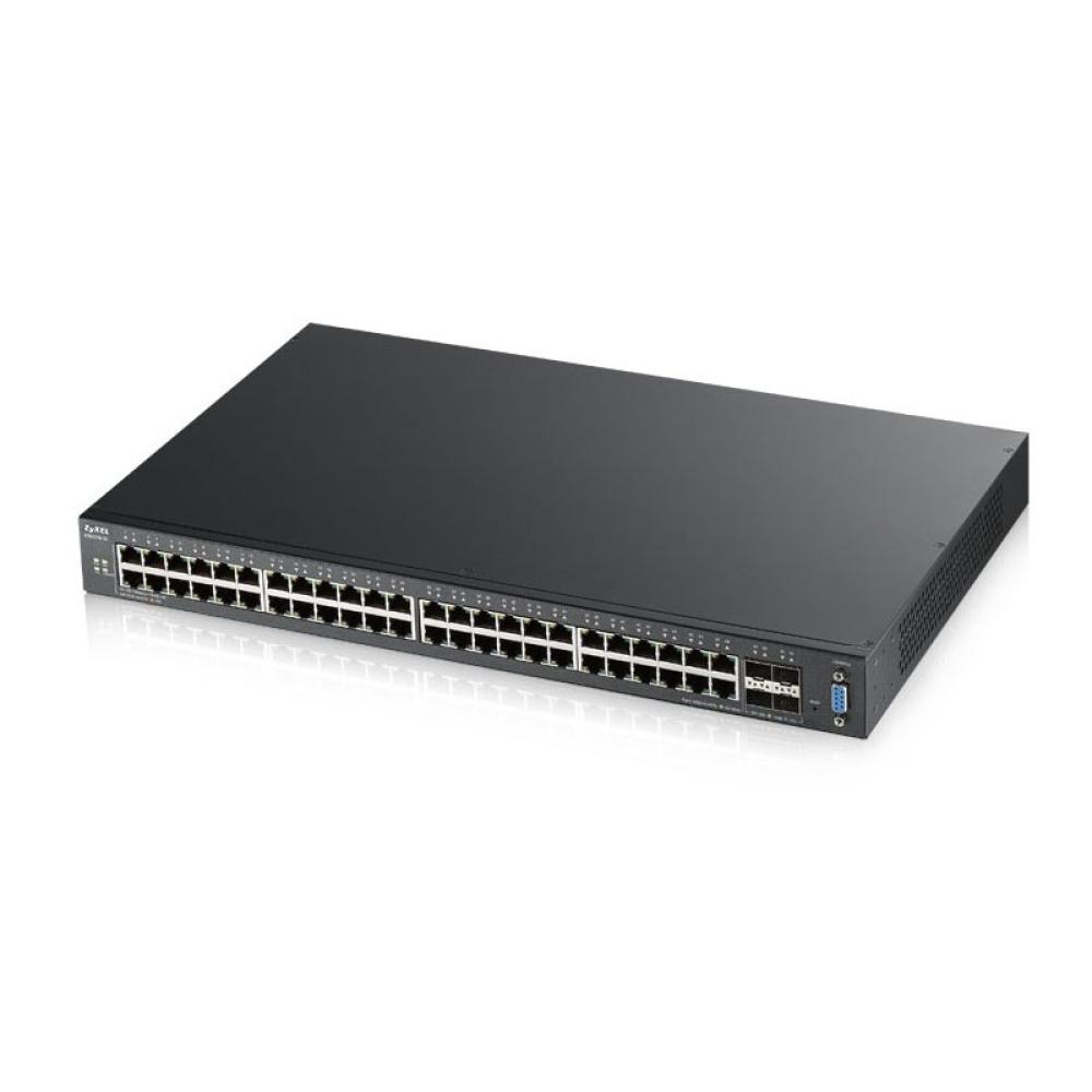 Zyxel - XGS2210-52 Gestionado L2 Gigabit Ethernet (10/100/1000) 1U Negro