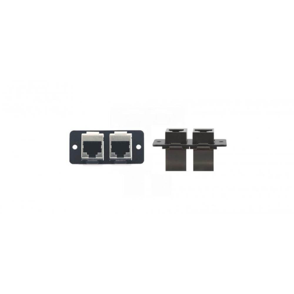 Kramer Electronics - W4545(B) placa de pared y cubierta de interruptor Negro