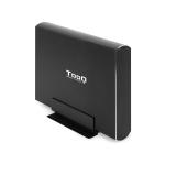 TooQ - TQE-3531B caja para disco duro externo Caja de disco duro (HDD) Negro 3.5"