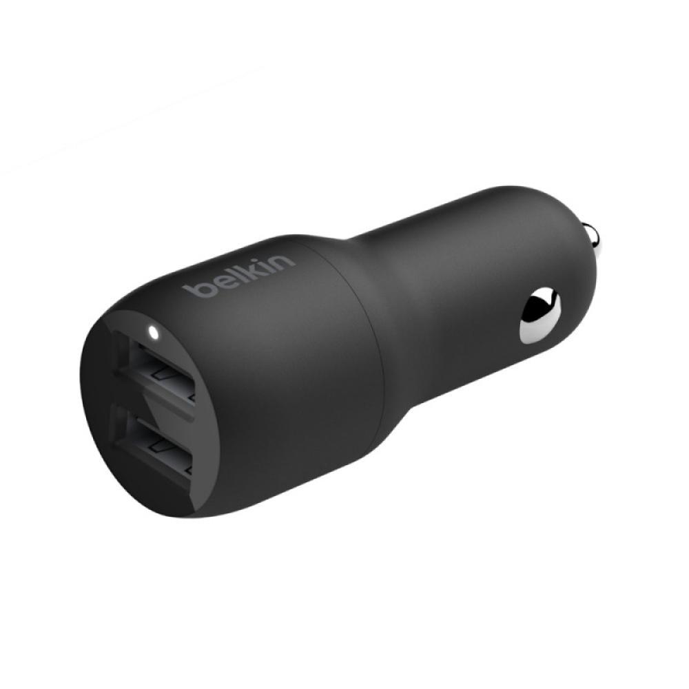 Belkin - BoostCharge Smartphone Negro Encendedor de cigarrillos Auto