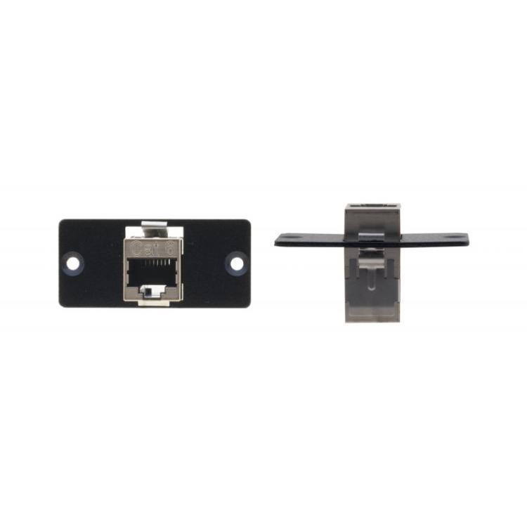 Kramer Electronics - W-45(B) toma de corriente RJ-45 Negro