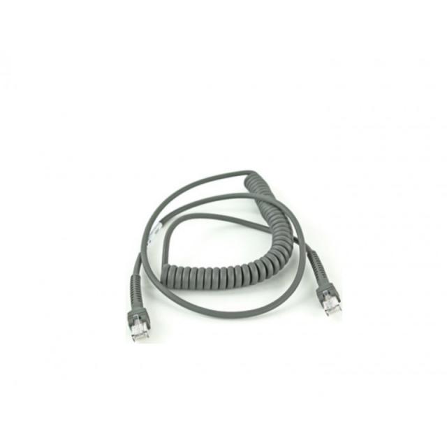 Zebra - Motorola CABLE RS232 6IN COILED ROHS COMPLIANT