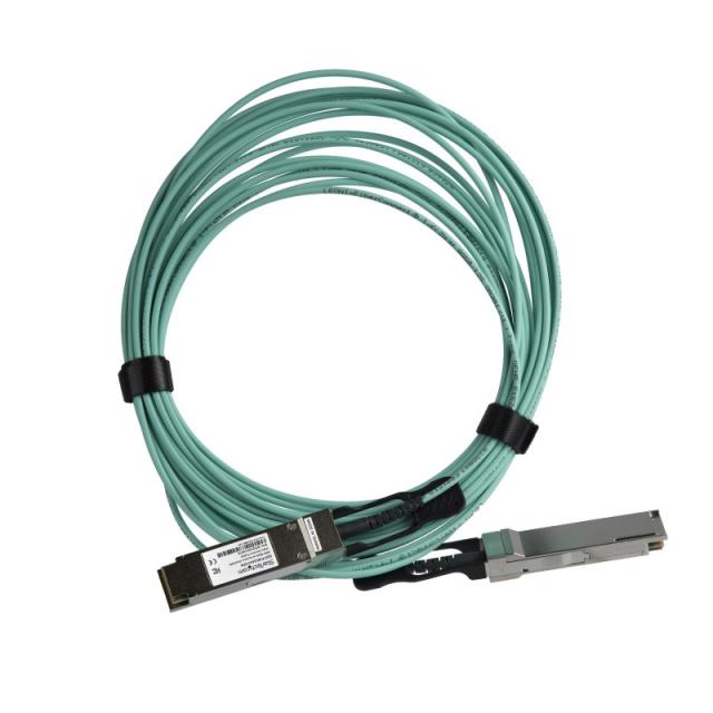 StarTech.com - Cable de 10m AOC QSFP+ a QSFP+ 40G Compatible con MSA sin Codificar - Fibra Óptica Activa QSFP+ de 40 GbE - Cable