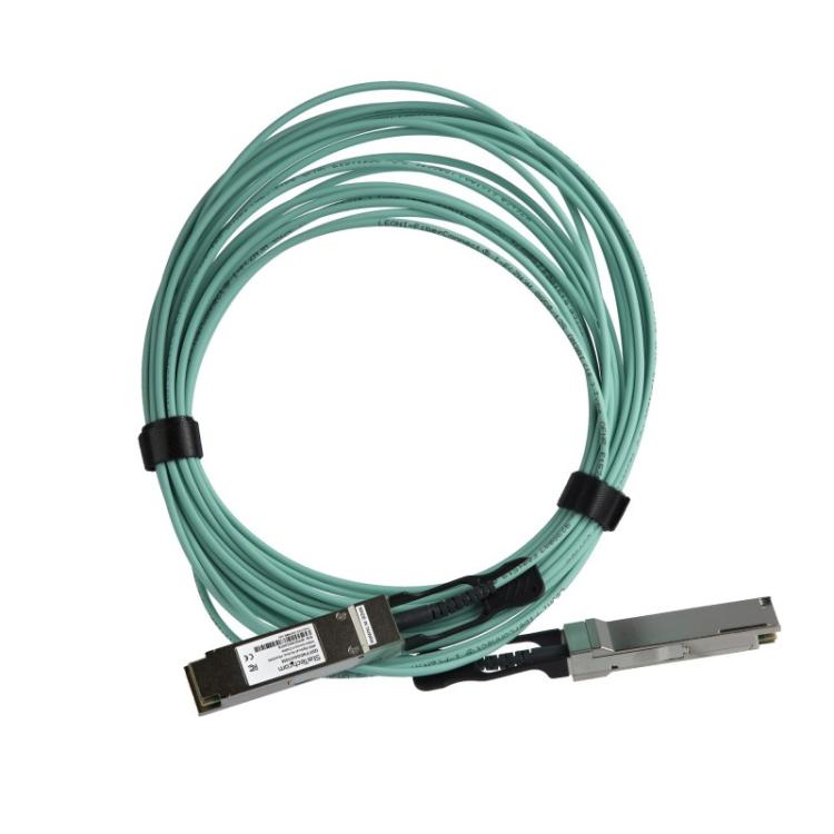 StarTech.com - Cable de 10m AOC QSFP+ a QSFP+ 40G Compatible con MSA sin Codificar - Fibra Óptica Activa QSFP+ de 40 GbE - Cable