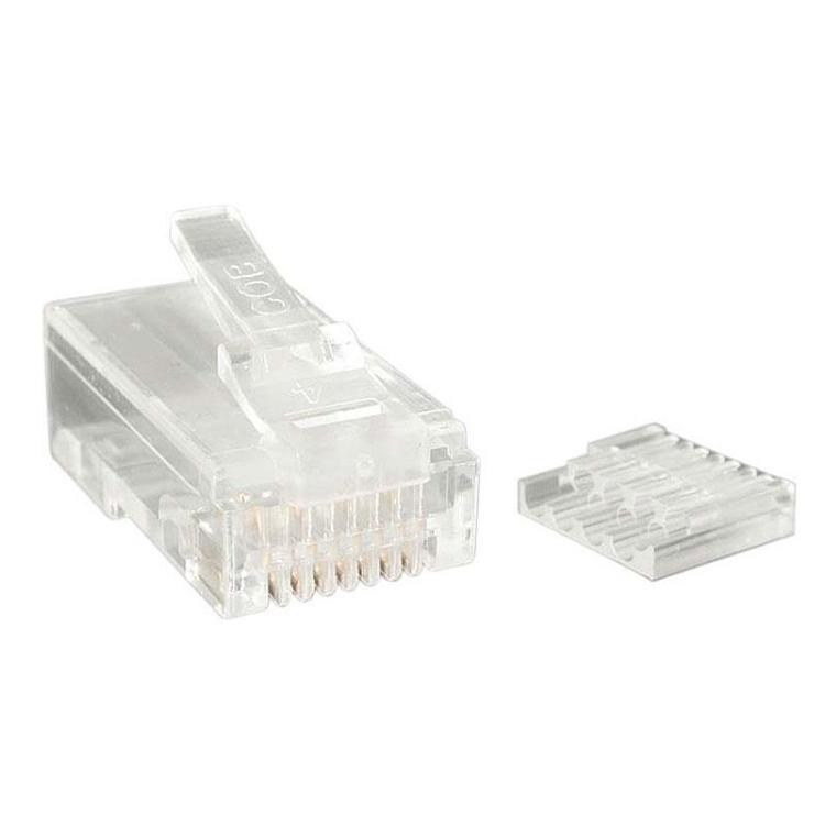 StarTech.com - CRJ45C6STR50 conector RJ-45 Transparente