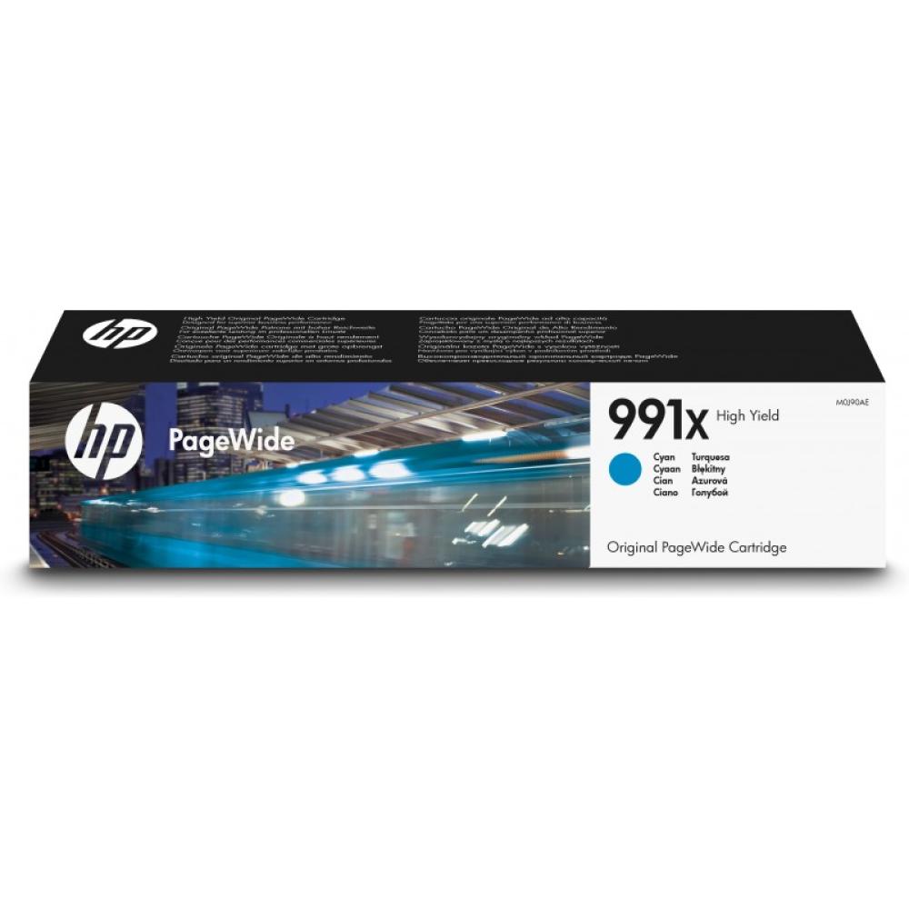 HP - Cartucho Original PageWide 991X de alta capacidad cian