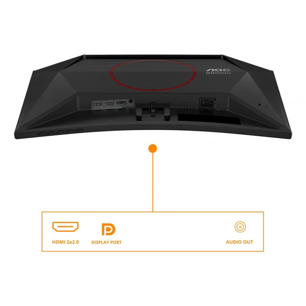 AOC - G4 C24G42E pantalla para PC 59,9 cm (23.6") 1920 x 1080 Pixeles Full HD LED Negro, Rojo