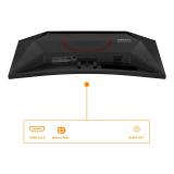 AOC - G4 C24G42E pantalla para PC 59,9 cm (23.6") 1920 x 1080 Pixeles Full HD LED Negro, Rojo