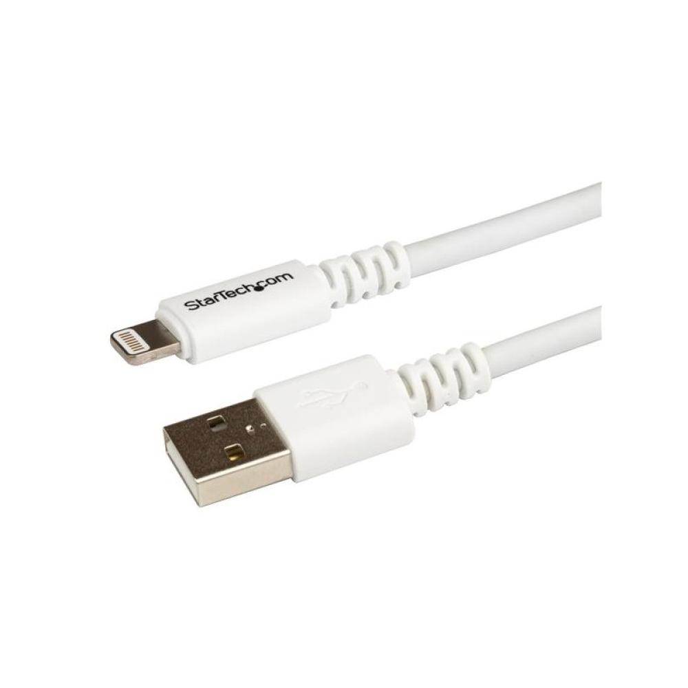 StarTech.com - Cable 3m Lightning 8 Pin a USB A 2.0 para Apple iPod iPhone 5 iPad - Blanco