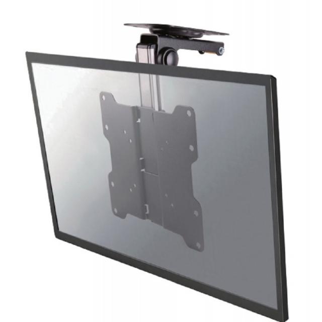 Neomounts - FPMA-C020BLACK Soporte de techo para monitor/TV 10-40" - alt. 26,5-40 cm