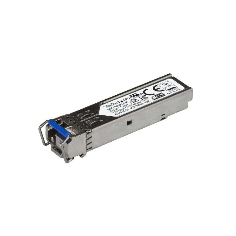 StarTech.com - Módulo Transceptor SFP Compatible con MSA sin Codificar - 1000BASE-BX - Fibra BiDi Ethernet Gigabi - SFP1000BXUST