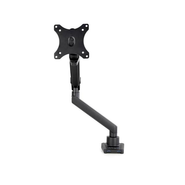 StarTech.com - ARMSLIM2USB3 soporte para monitor 86,4 cm (34") Escritorio Negro