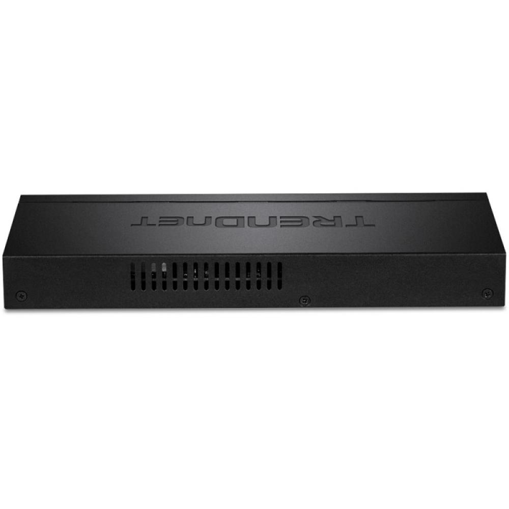 Trendnet - TPE-TG83 switch No administrado Gigabit Ethernet (10/100/1000) Energía sobre Ethernet (PoE) Negro