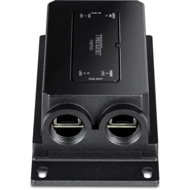Trendnet - TI-BEP200 ampliador de red Transmisor y receptor de red Negro 10, 100, 1000 Mbit/s