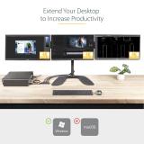 StarTech.com - Hub MST de 3 Puertos DisplayPort 1.4 - Divisor Splitter DP para 3 Monitores - Adaptador DisplayPort a 3x DisplayP