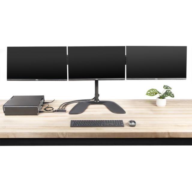 StarTech.com - Hub MST de 3 Puertos DisplayPort 1.4 - Divisor Splitter DP para 3 Monitores - Adaptador DisplayPort a 3x DisplayP