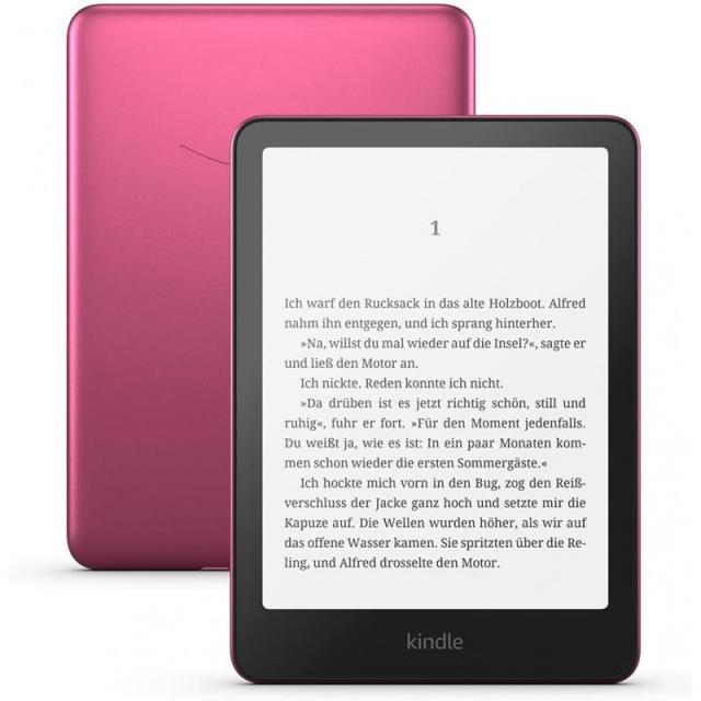 Amazon - Kindle Paperwhite Signature Edition lectore de e-book Pantalla táctil 32 GB Wifi Negro, Rosa