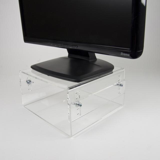 Neomounts - NSMONITOR40 Soporte elevador para monitor/portátil - ajustable y altura - universal
