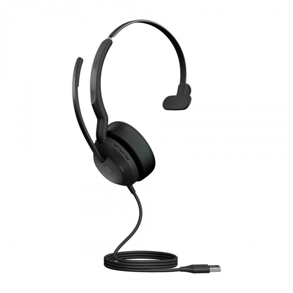 Jabra - Evolve2 50 Auriculares Inalámbrico y alámbrico Diadema Oficina/Centro de llamadas USB tipo A Bluetooth Negro