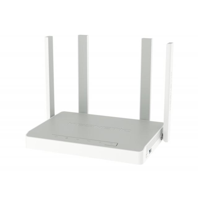 Keenetic - Hopper Router Wi-Fi 6 en malla AX1800 con Smart Switch Gigabit de 4 puertos y puerto USB 3.0