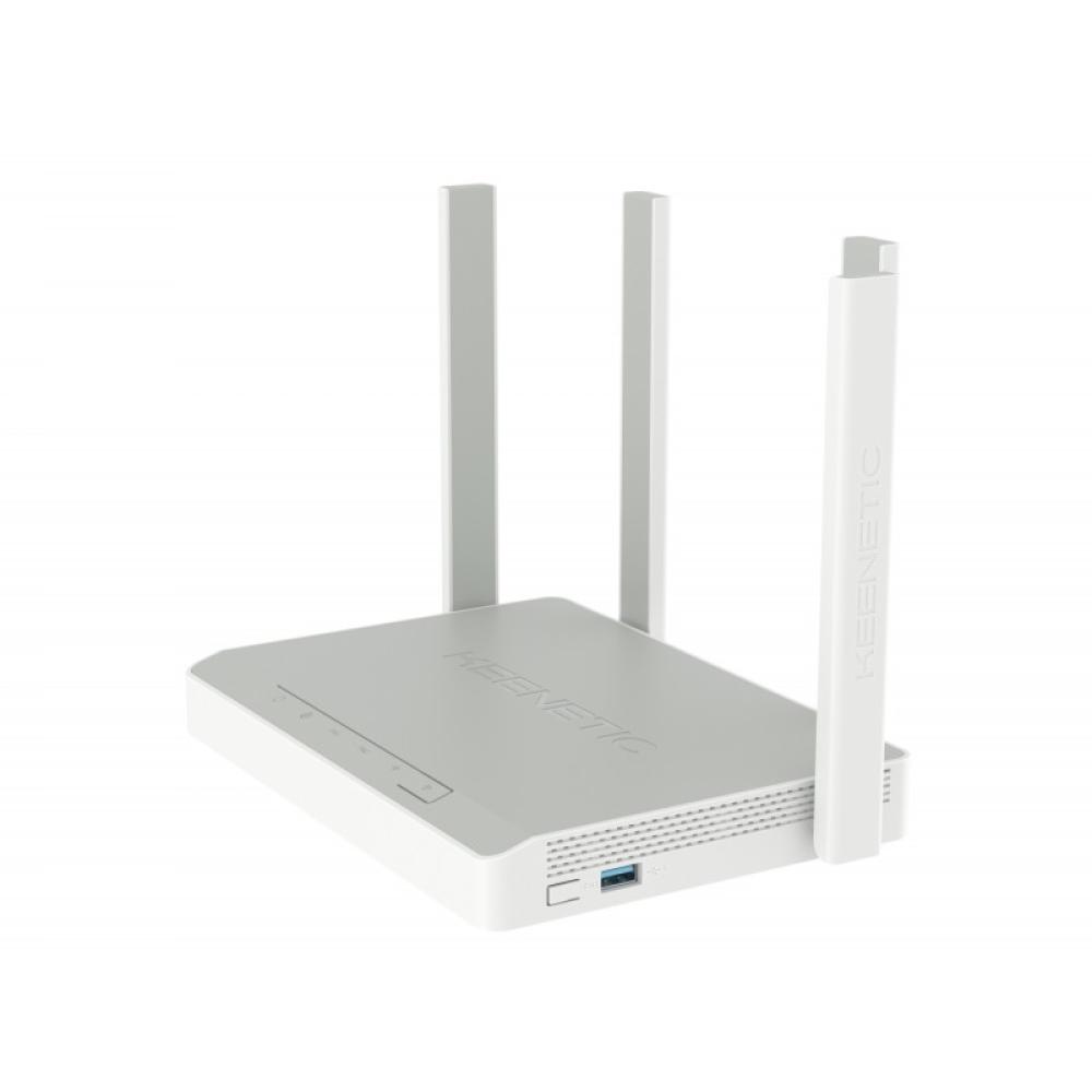 Keenetic - Hopper Router Wi-Fi 6 en malla AX1800 con Smart Switch Gigabit de 4 puertos y puerto USB 3.0
