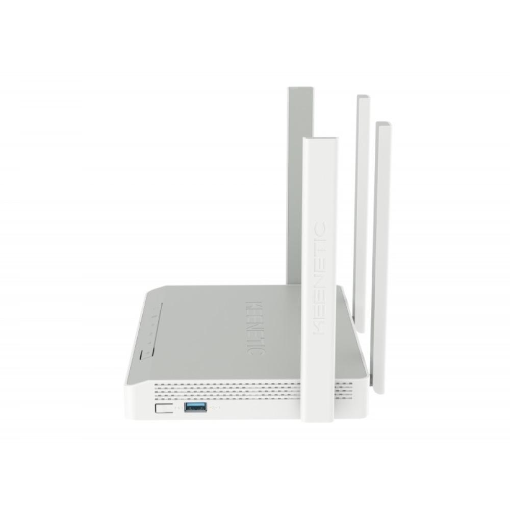 Keenetic - Hopper Router Wi-Fi 6 en malla AX1800 con Smart Switch Gigabit de 4 puertos y puerto USB 3.0