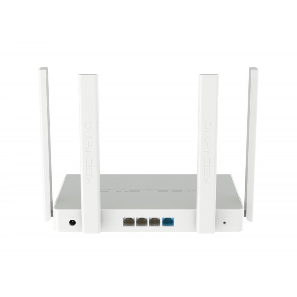 Keenetic - Hopper Router Wi-Fi 6 en malla AX1800 con Smart Switch Gigabit de 4 puertos y puerto USB 3.0