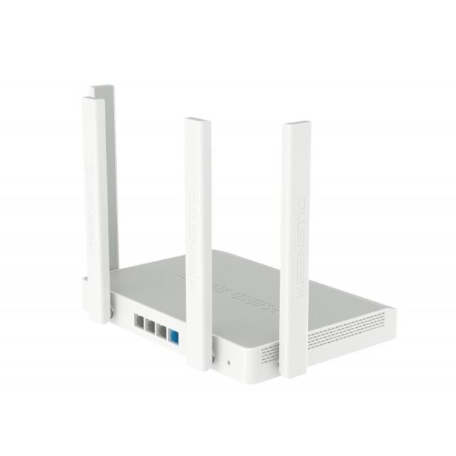 Keenetic - Hopper Router Wi-Fi 6 en malla AX1800 con Smart Switch Gigabit de 4 puertos y puerto USB 3.0