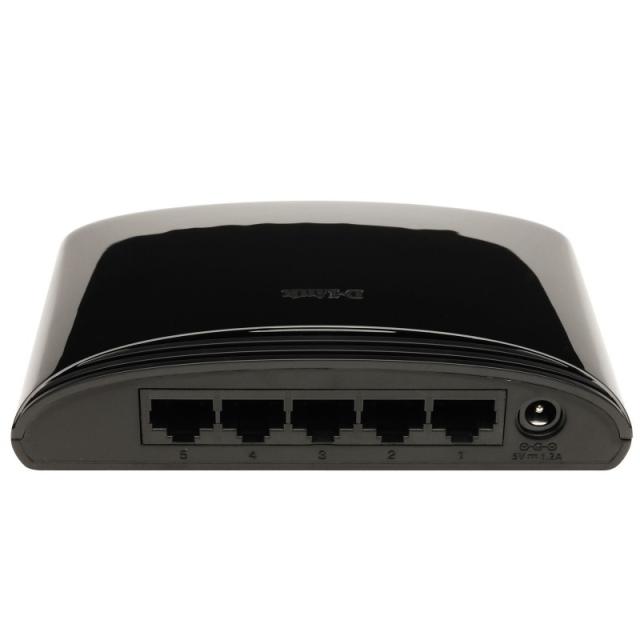 D-Link - DES-1005D No administrado Fast Ethernet (10/100) Negro