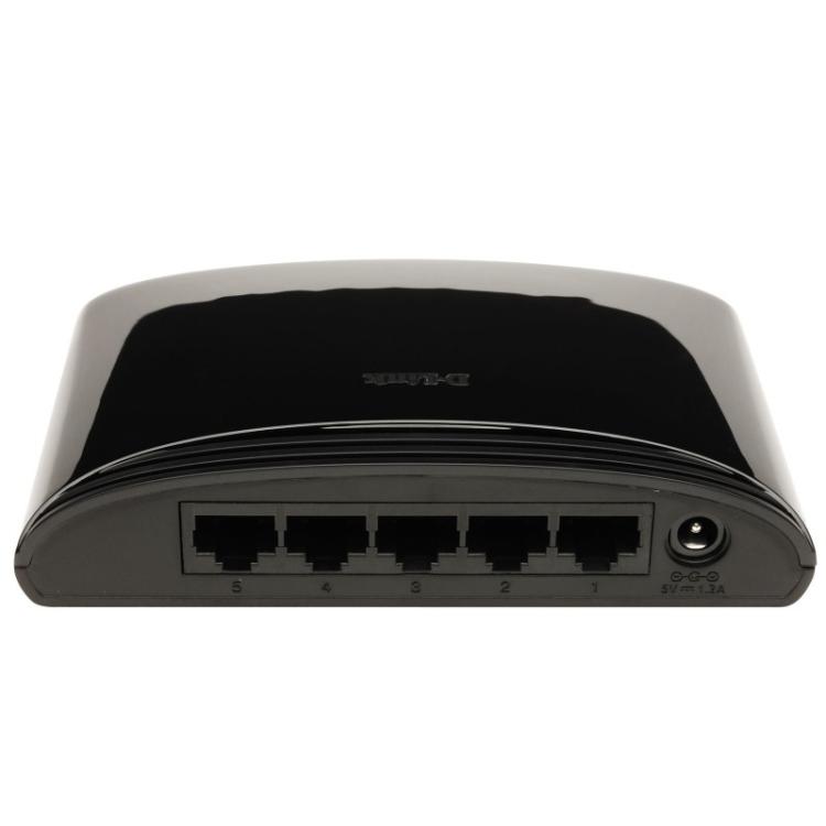 D-Link - DES-1005D No administrado Fast Ethernet (10/100) Negro