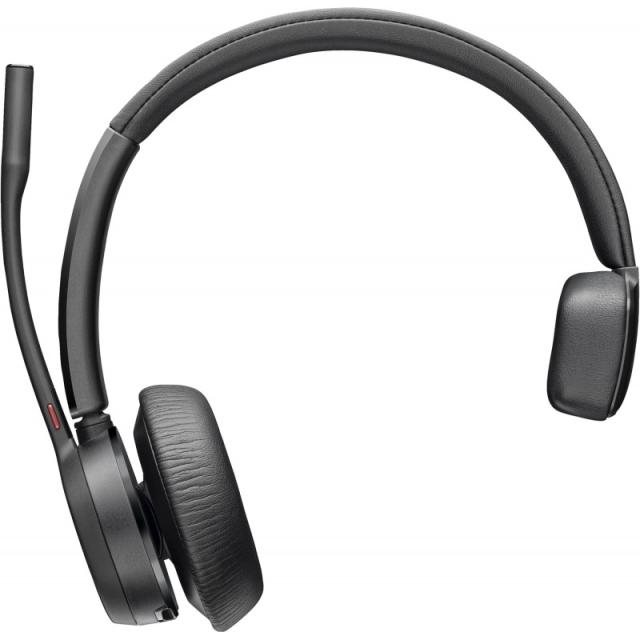 HP Poly - Auriculares Poly Voyager 4310 USB-C con certificación para Microsoft Teams + llave BT700