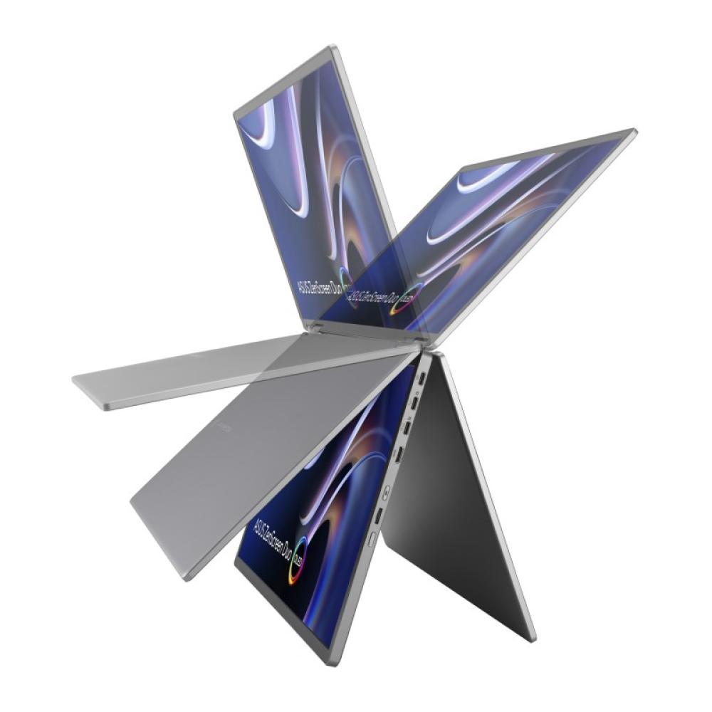 ASUS - ZenScreen Duo OLED MQ149CD pantalla para PC 35,6 cm (14") 1920 x 1200 Pixeles WUXGA Plata