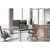 Neomounts - DS60-600BL1 Brazo de monitor 10-32" - Quick-fix - Tope-a-180°