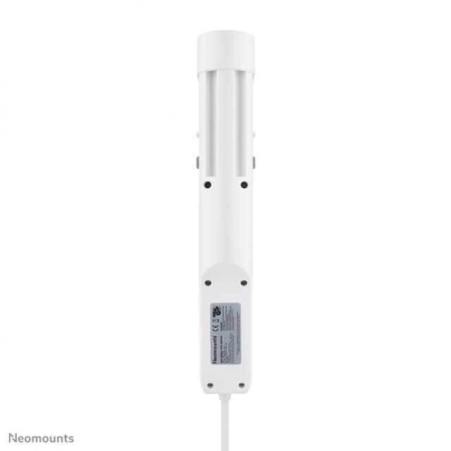 Neomounts - DS22-840WH6 Regleta de sobremesa con abrazadera y puertos USB-C y USB-A - carga rápida