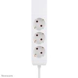 Neomounts - DS22-840WH6 Regleta de sobremesa con abrazadera y puertos USB-C y USB-A - carga rápida