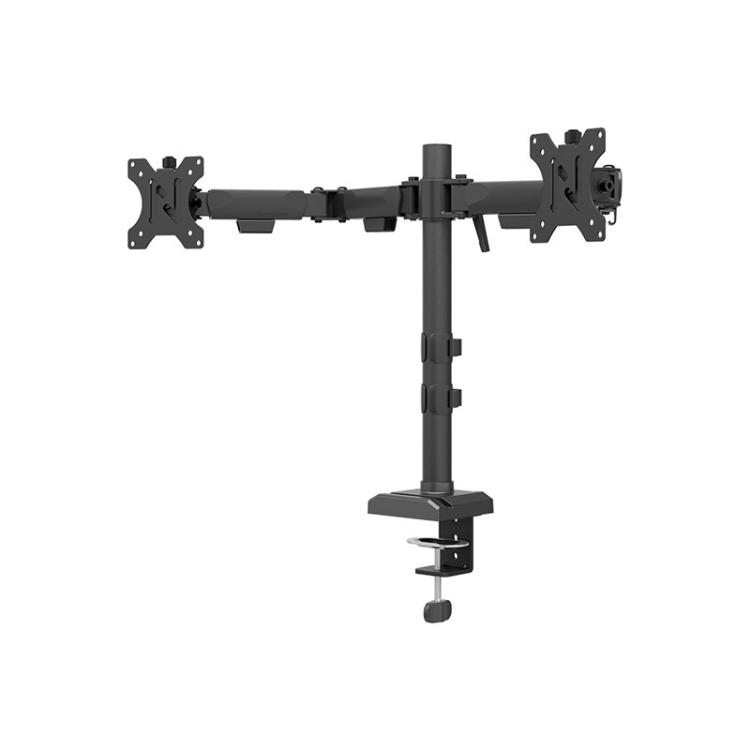 Neomounts - DS60-600BL2 Brazo de monitor 10-32" - Quick-fix - Tope-a-180°