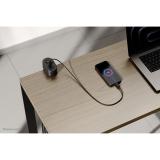 Neomounts - DS22-840BL6 Regleta de sobremesa con abrazadera y puertos USB-C y USB-A - carga rápida