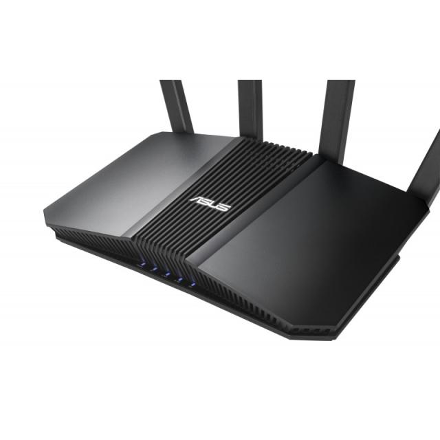ASUS - RT-BE82U BE6500 router inalámbrico 2.5 Gigabit Ethernet Doble banda (2,4 GHz / 5 GHz) Negro